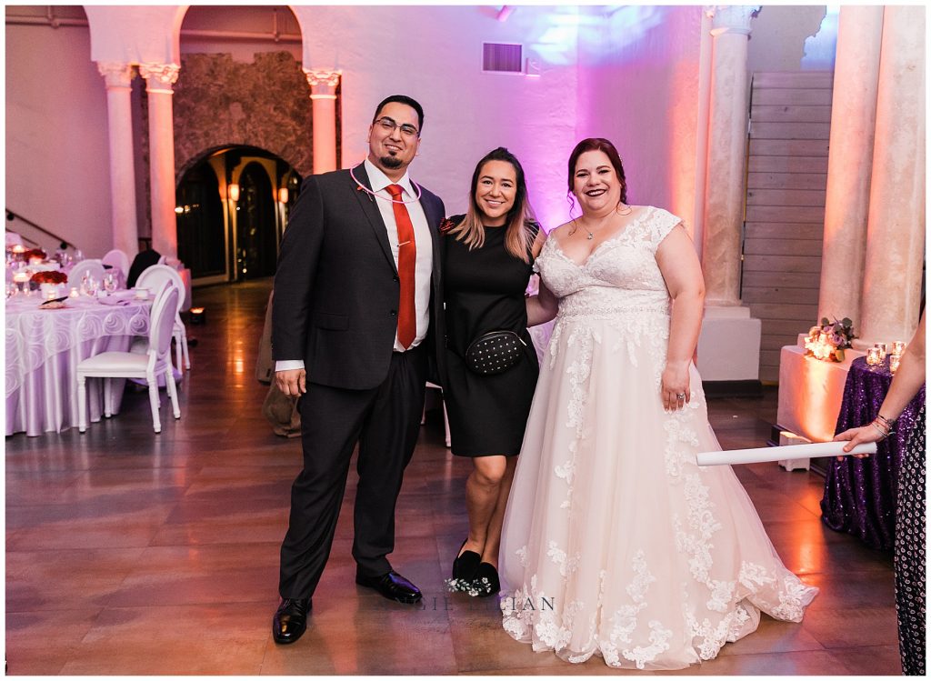 bride and groom with Angie Lilian. Miami wedding phographer Angie Lilian.
