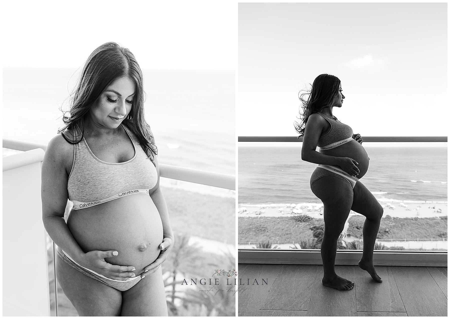 Calvin Klein Chic Maternity | Miami Beach, FL 